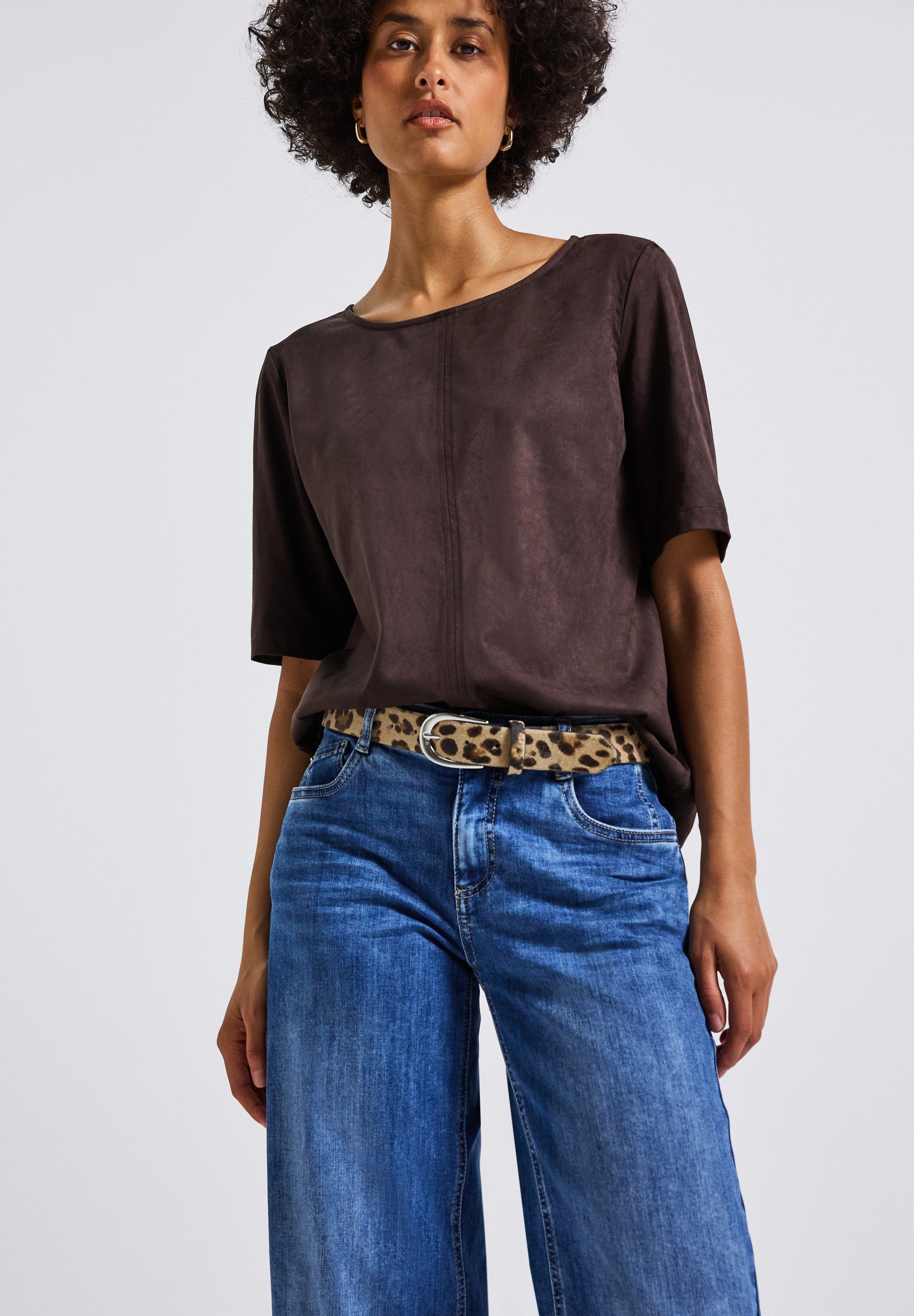 STREET ONE Ledergürtel Echtleder