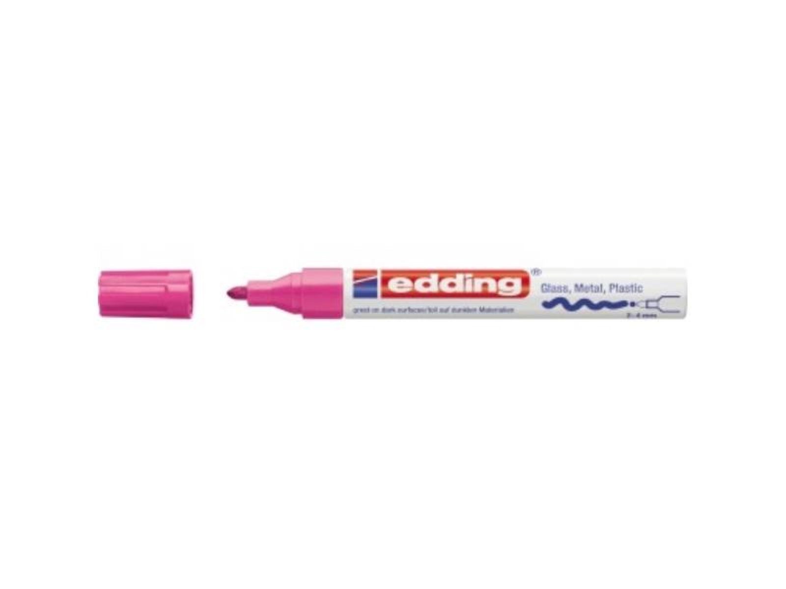 edding Lackmarker EDDING 4-750-9-009 edding Lackmarker 750 2-4mm rosa Lackmarker zum