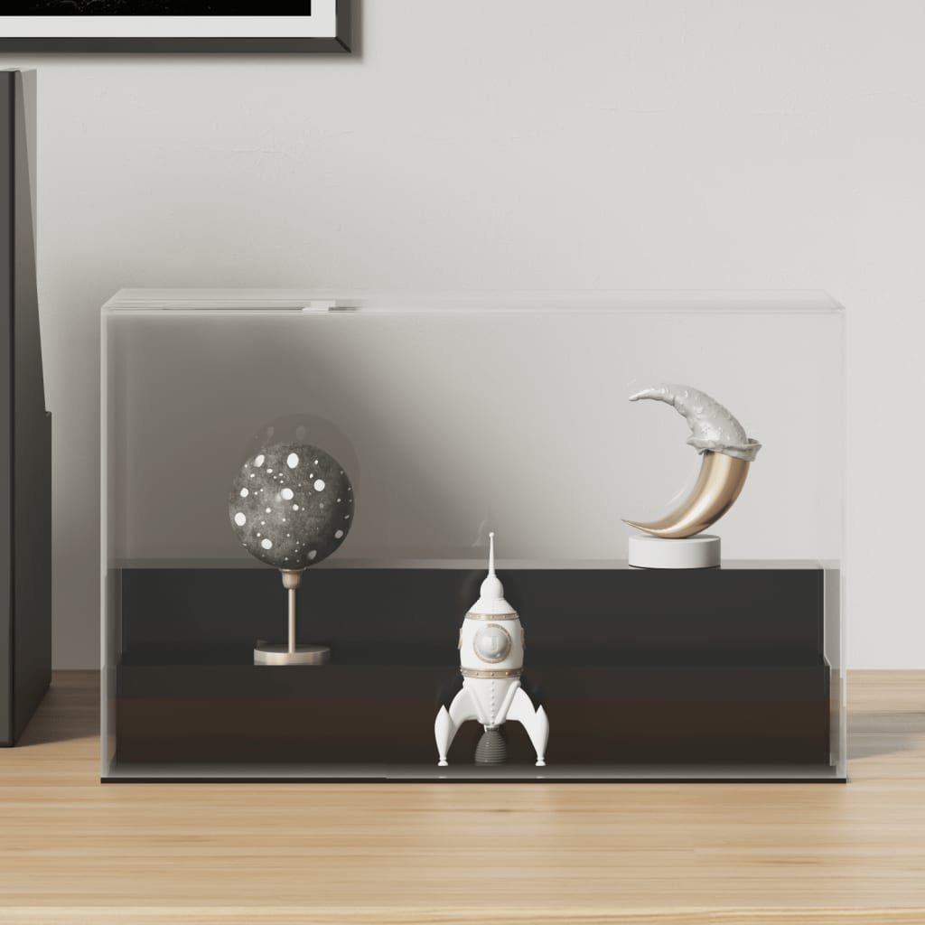 vidaXL Vitrine Vitrine Transparent 25x12x16 cm Acryl – Bild 2 von 5