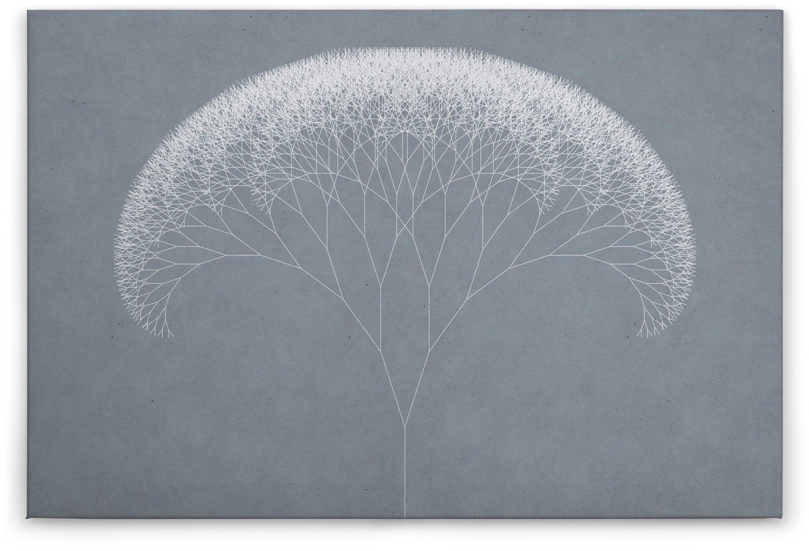 A.S. Création Leinwandbild trees, Abstrakt, Kinder, Kunst (1 St), Keilrahmen Bild Baum Grafisch Leinwand-Bild Wohnzimmer modern Wandbild
