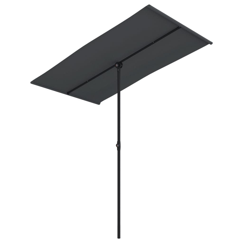 DOTMALL Sonnenschirm Sonnenschirm mit Aluminium-Mast 180 günstig online kaufen