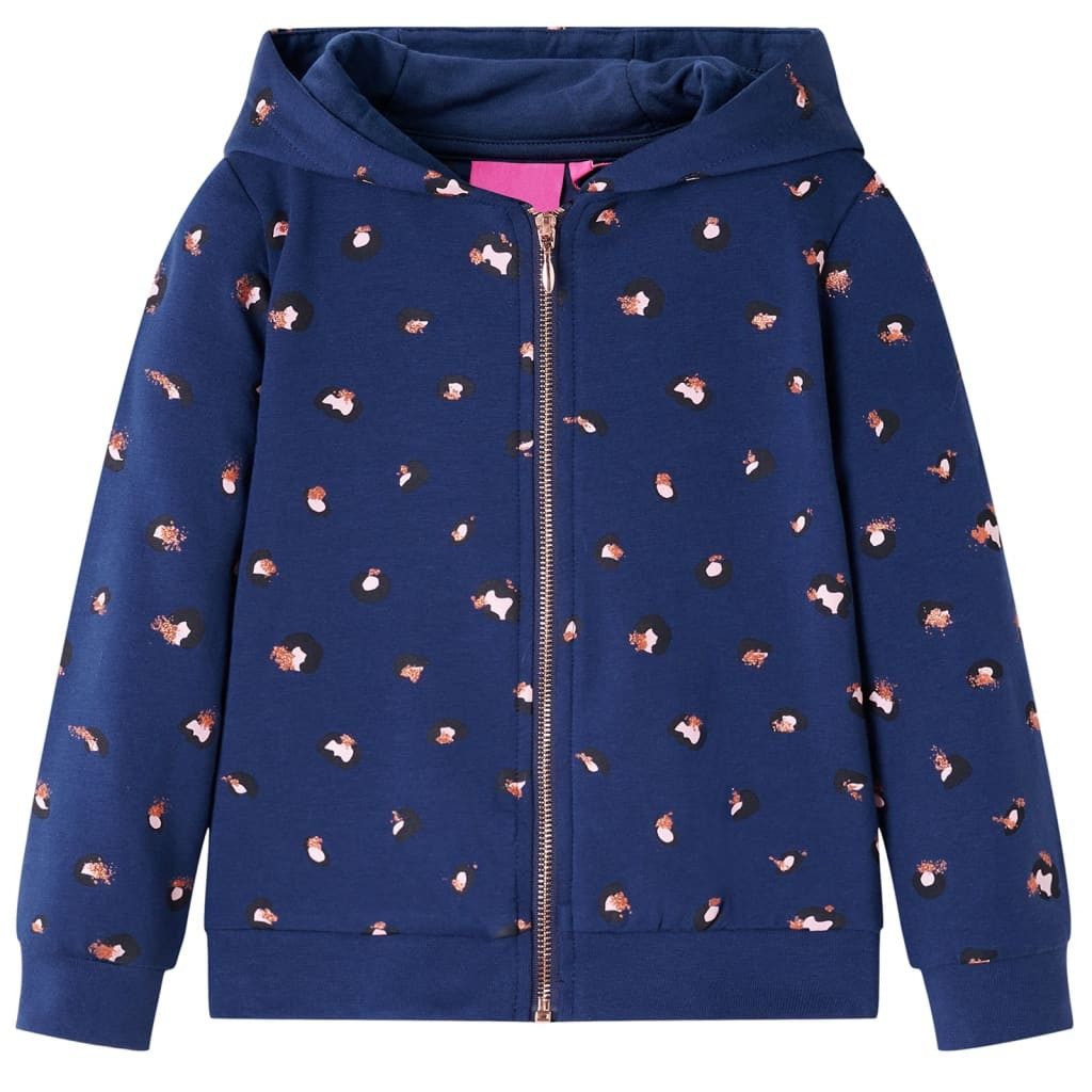 Kapuzenpullover Kinder-Kapuzenpullover Marineblau 116