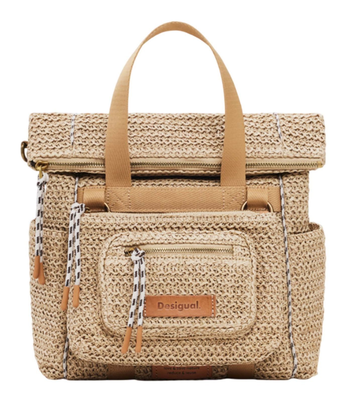 Rucksack Raffia Voyager Mini Bag