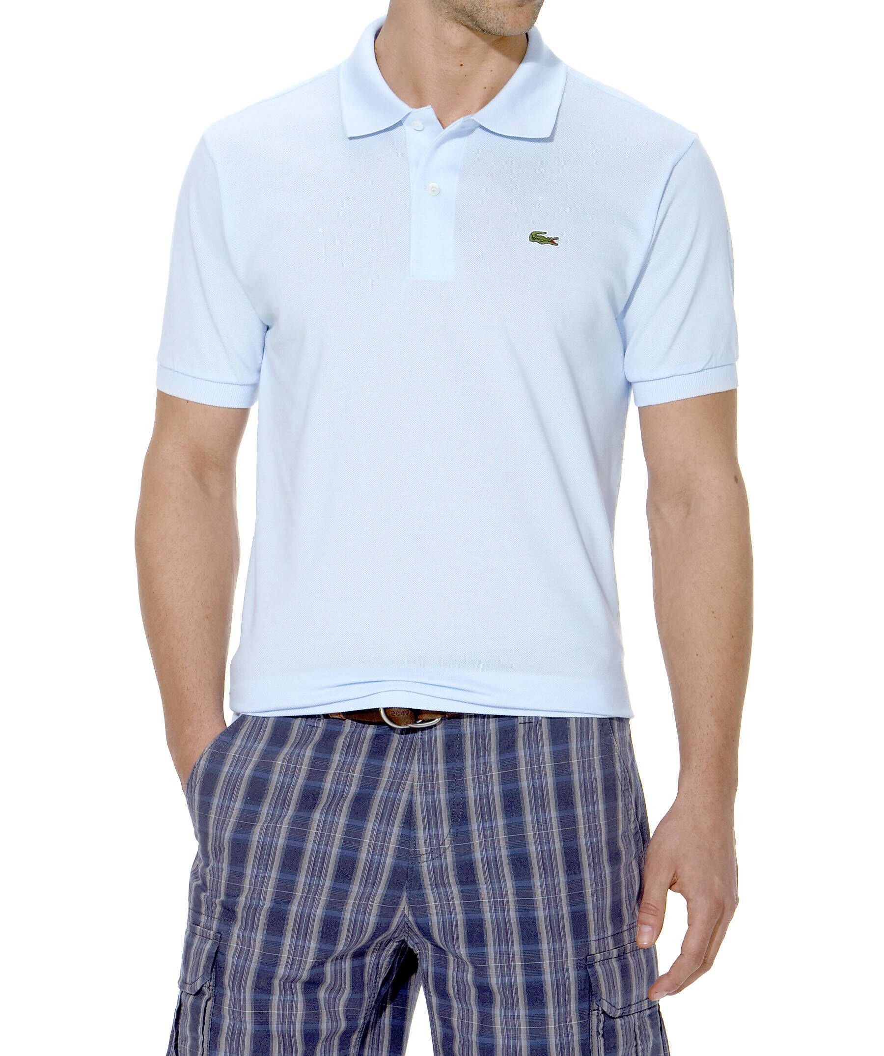 Poloshirt Herren (50) Lacoste Poloshirt bleu CLASSIC FIT (1-tlg)