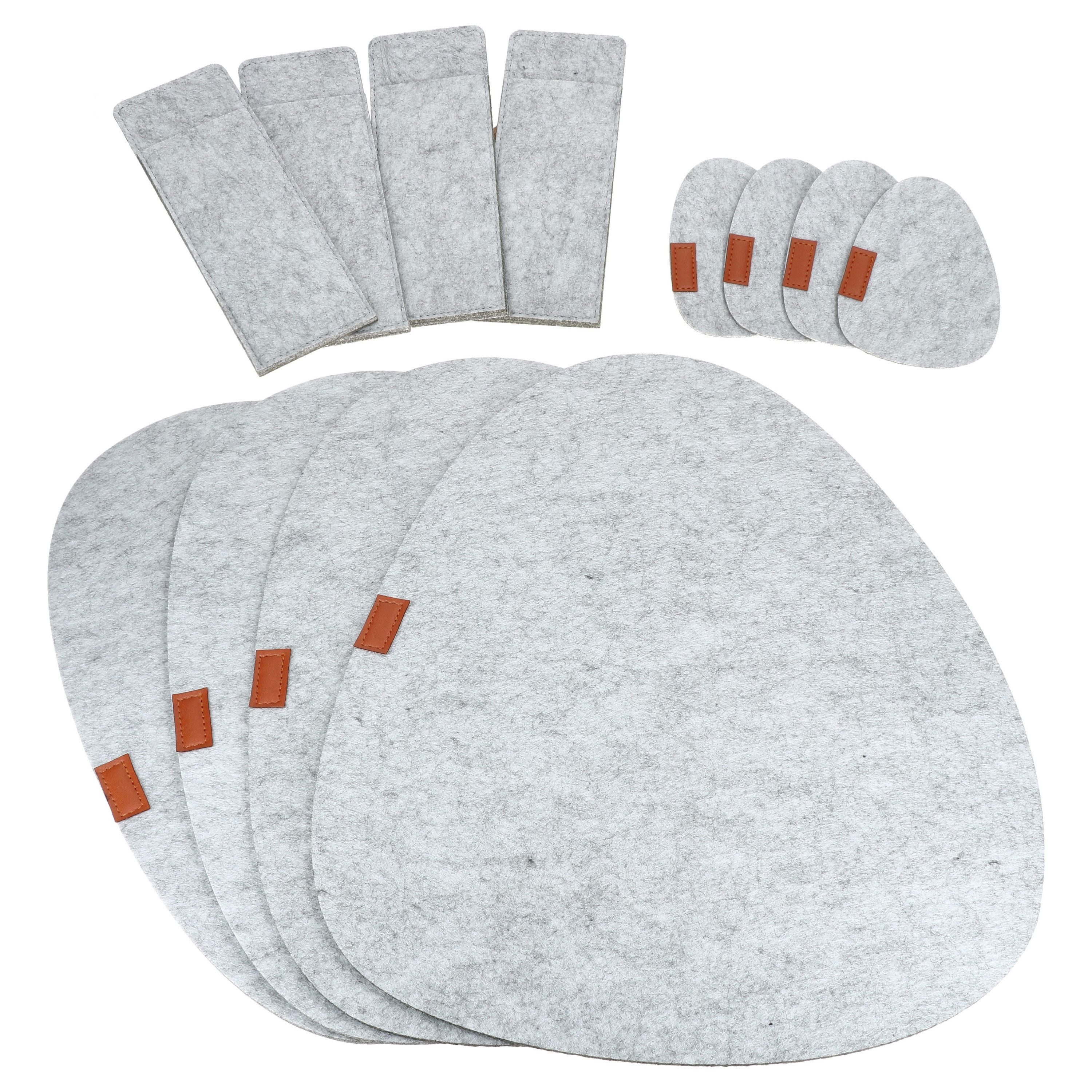 MamboCat Platzset 12tlg Tisch-Set Alois Filz günstig online kaufen
