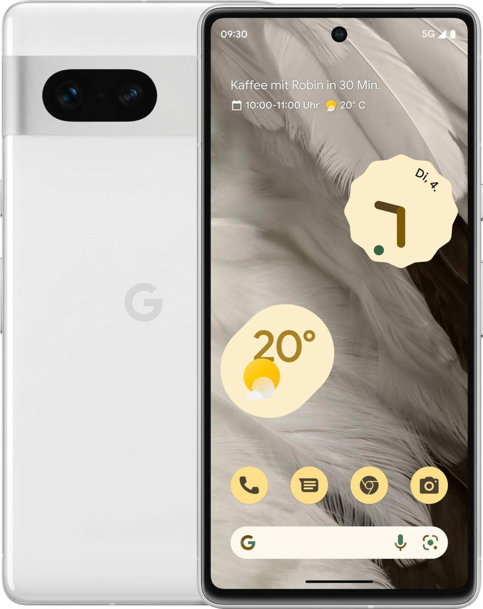 Google Pixel 7 Smartphone (16,05 cm/6,3 Zoll, 128 GB Speicherplatz, 50 MP Kamera)