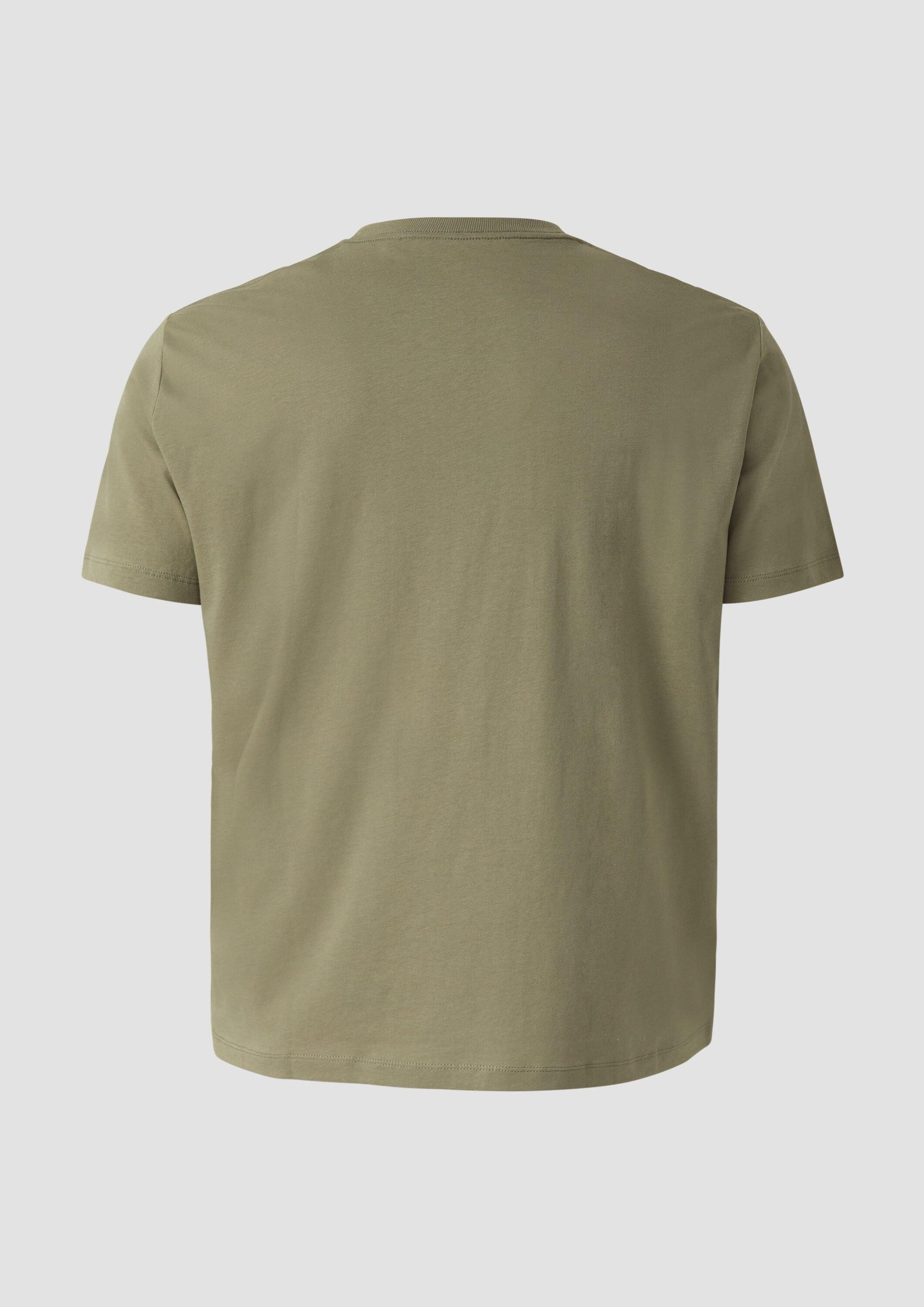 s.Oliver Kurzarmshirt T-Shirt T-Shirt mit College-Artwork
