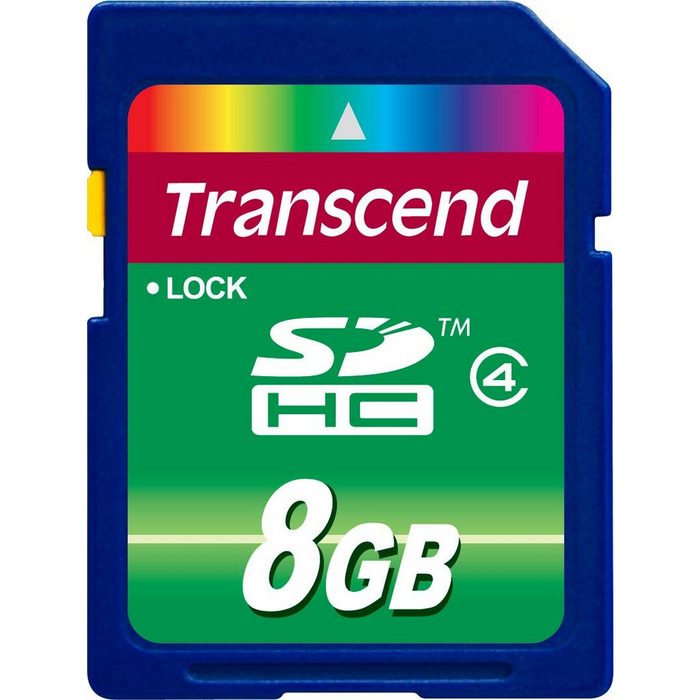 Transcend SDHC Class 4 Speicherkarte (8 GB)