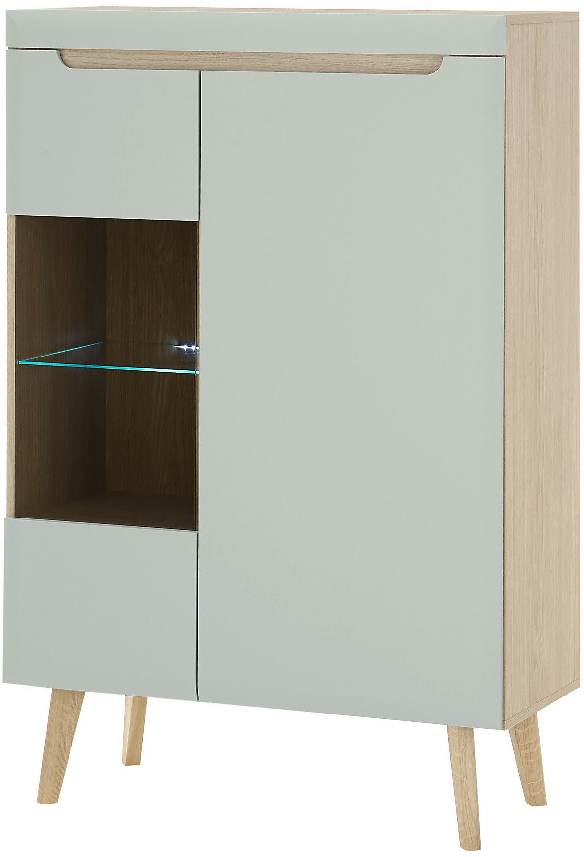INOSIGN Vitrine Torge, Hochschrank, Glasvitrine, Standvitrine, günstig online kaufen