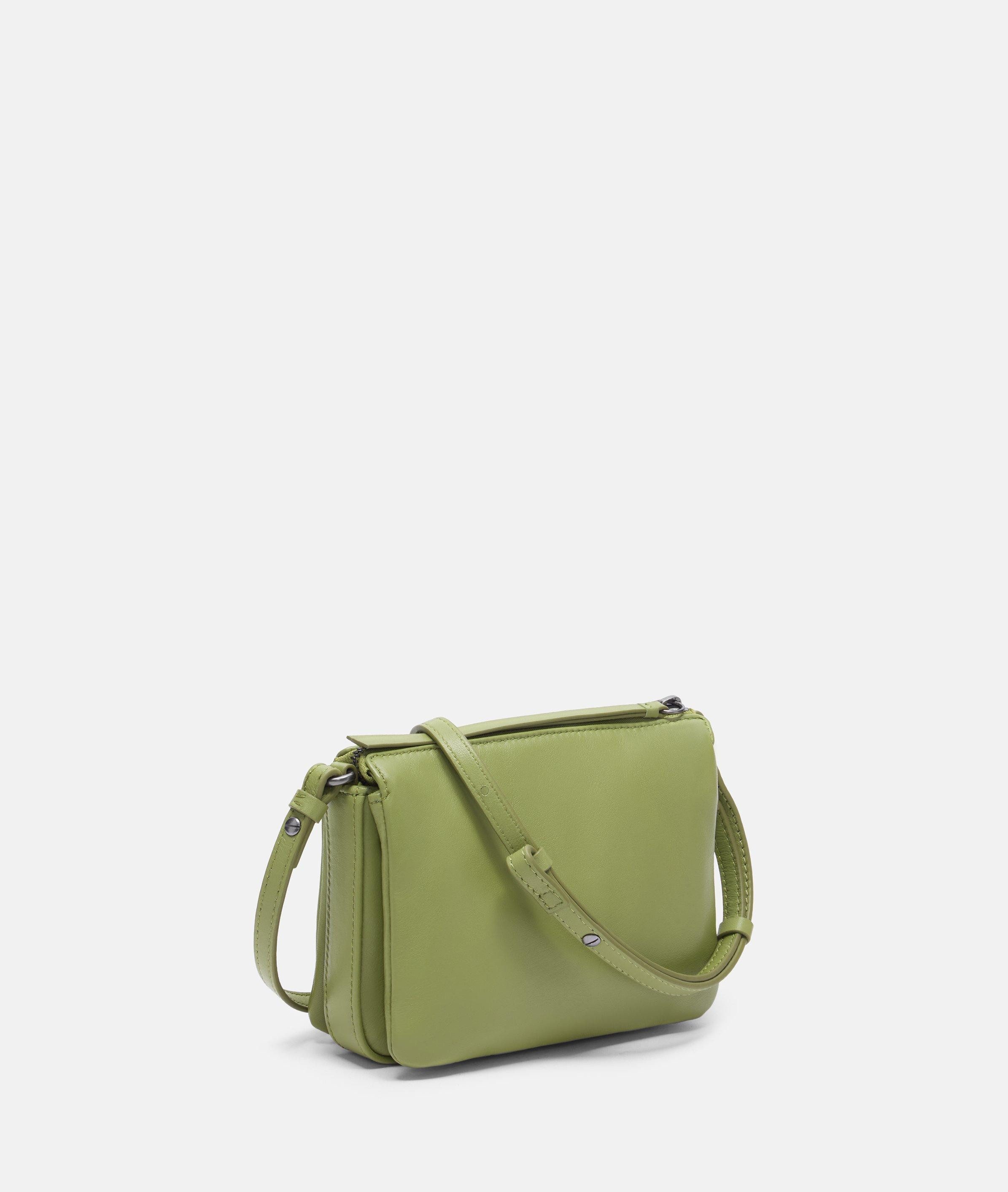 Liebeskind Berlin Umhängetasche Nina Crossbody XS, Kleine Crossbody-Bag aus weichem Leder