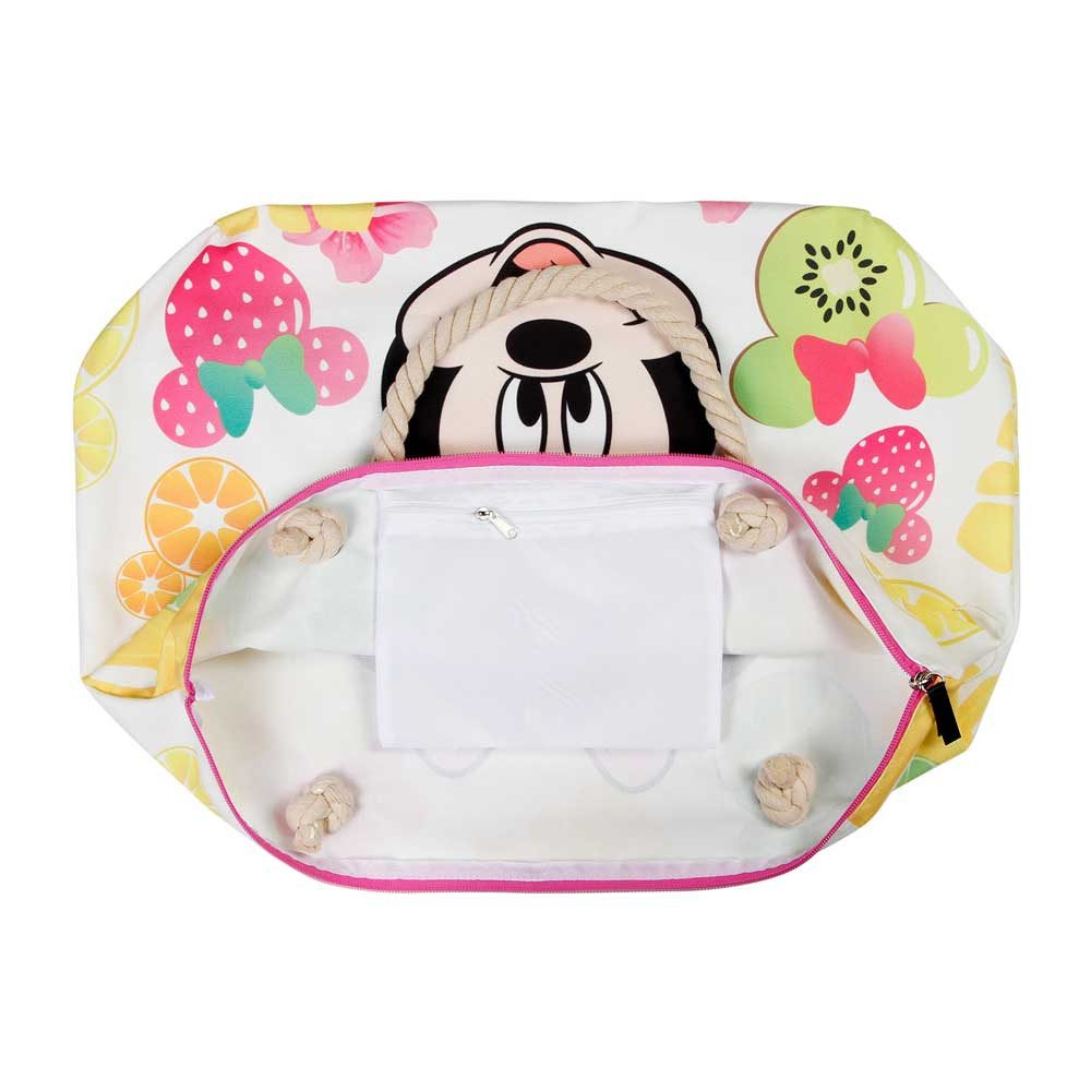 Karactermania Strandtasche Disney Minnie Maus Fruits Soleil Tragetasche, große Henkel