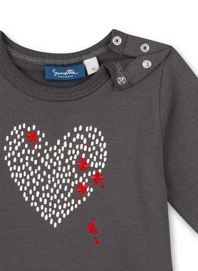 Sanetta Sweatshirt Sanetta Sweatshirt mit Herz Motiv (115295)