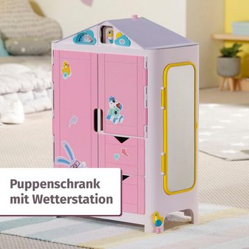 Baby Born Puppenkleiderschrank mit Wetterente, mit Soundeffekt