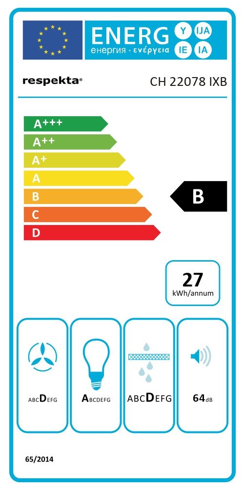 Energieeffizienzklasse: 