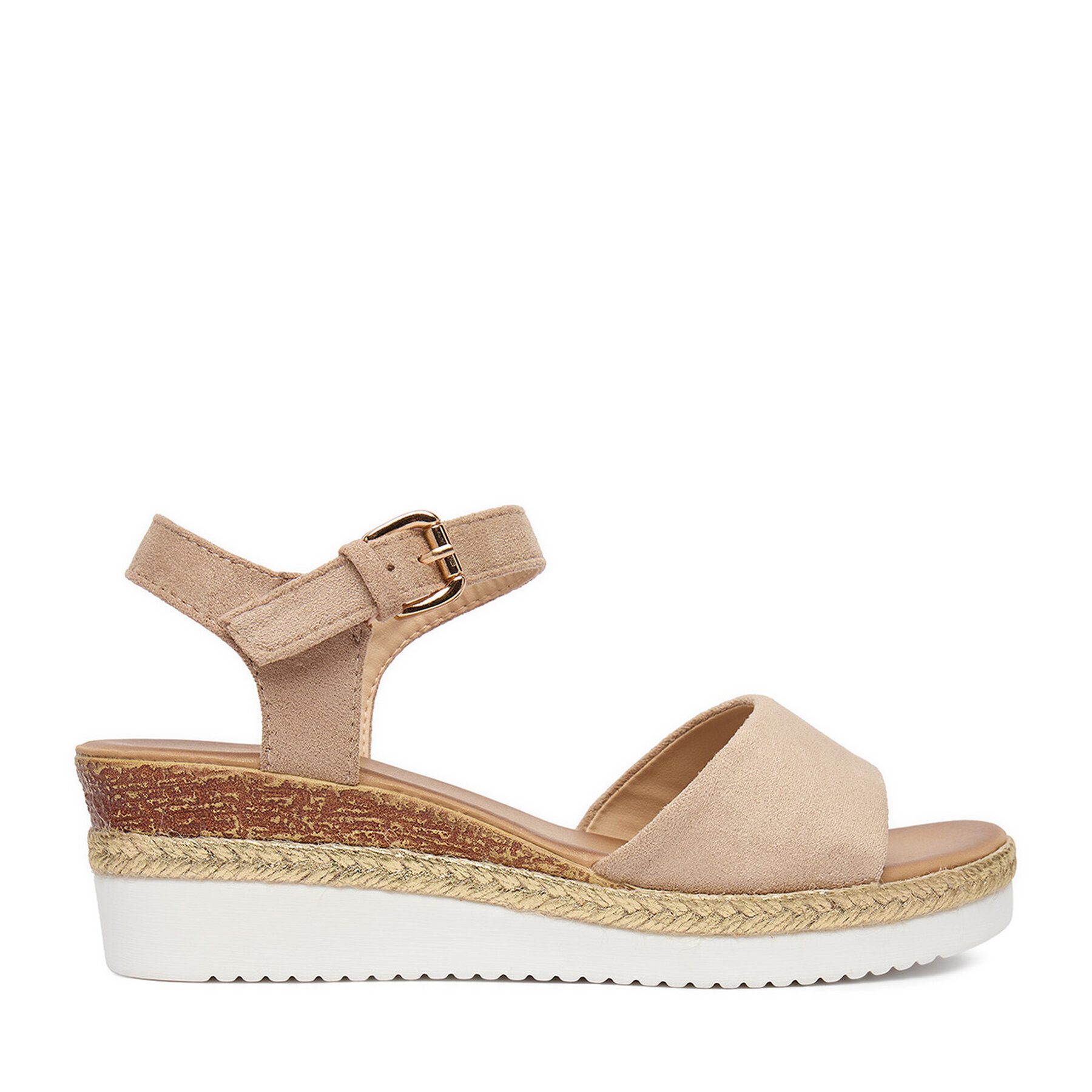 Jenny Jenny Damen-Sandalen Beige Sandale