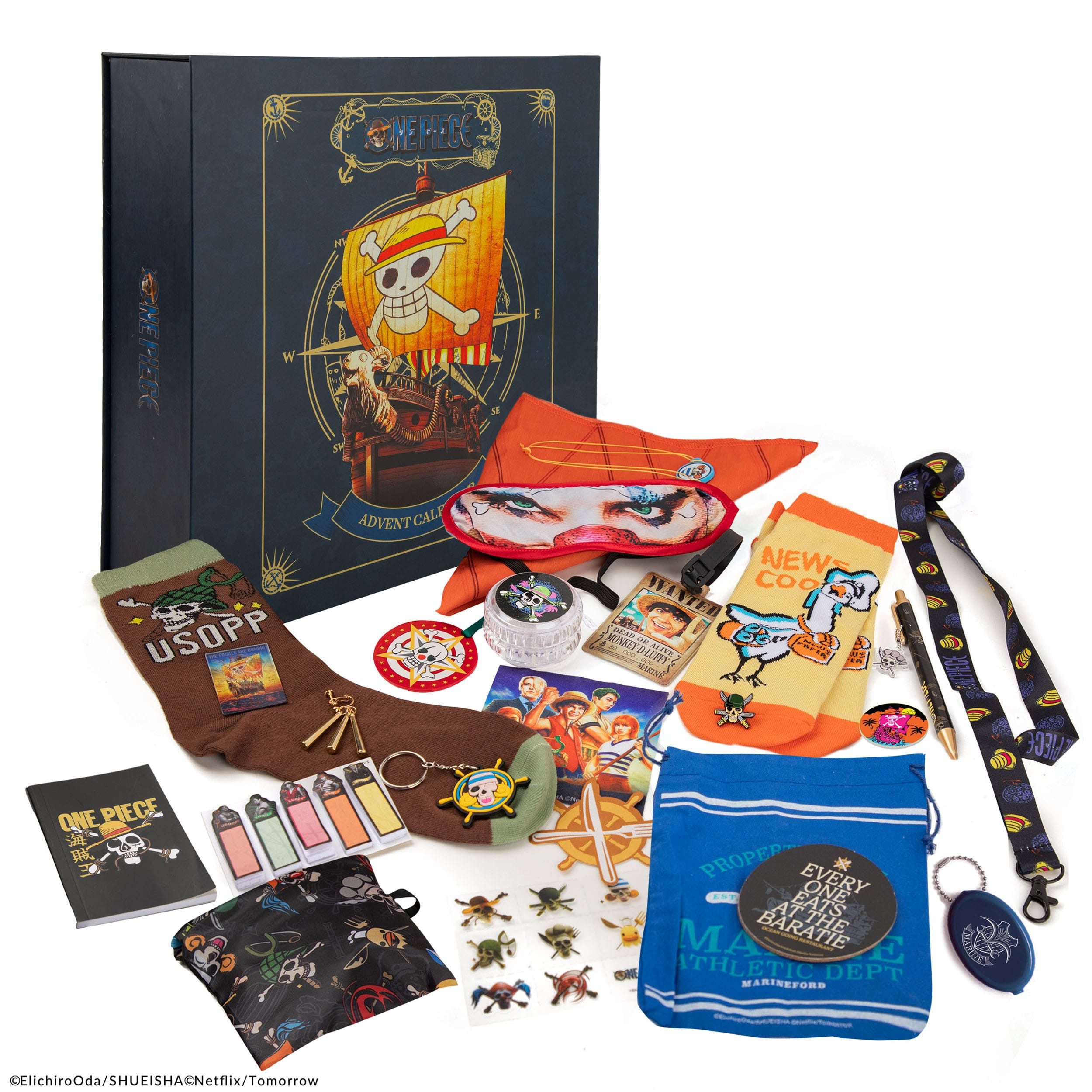 Cinereplicas Adventskalender One Piece Adventskalender Deluxe 2024