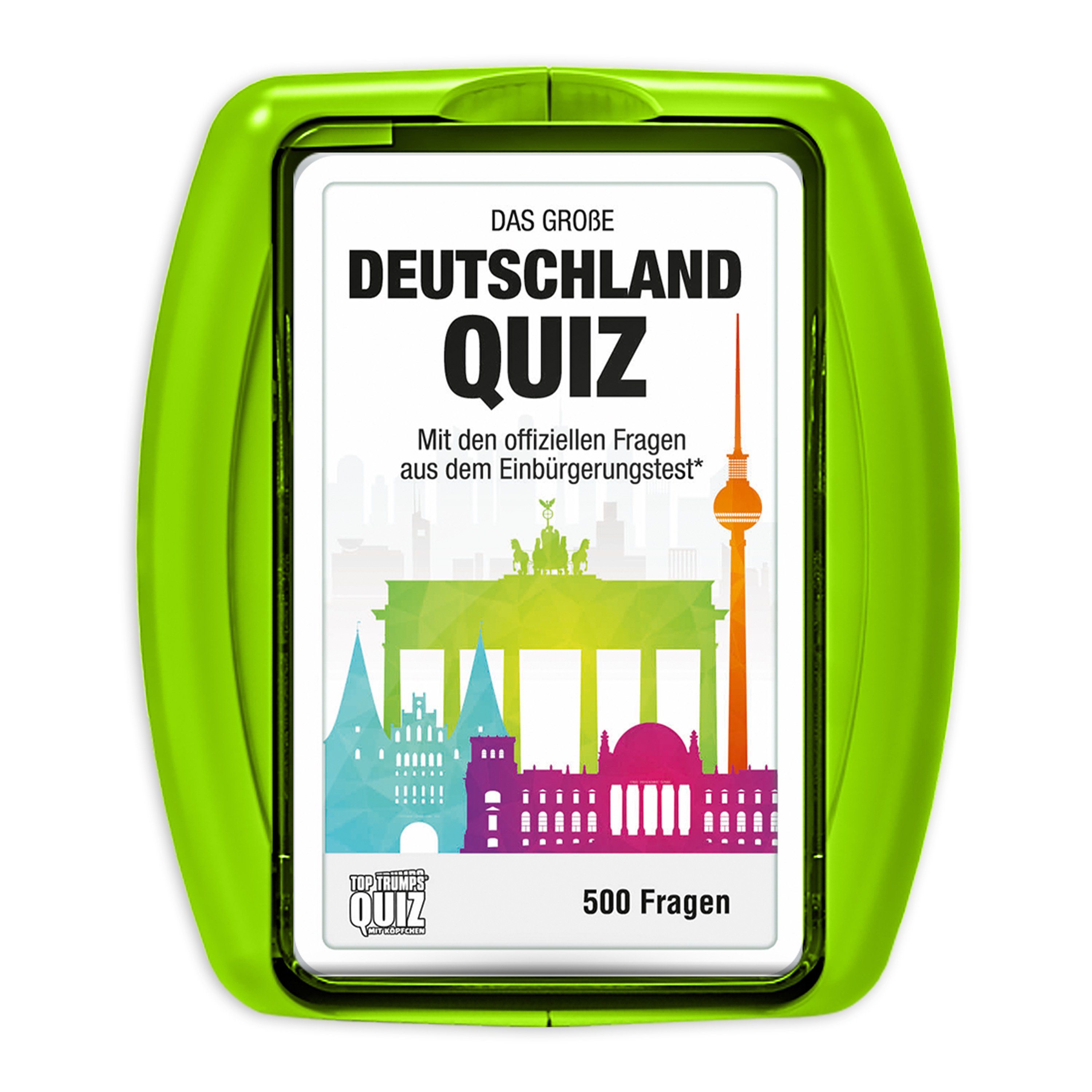 Winning Moves Spiel, Wissenspiel - Quiz Deutschland Trumps Quiz Top