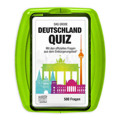 Winning Moves Spiel, Wissenspiel Top Trumps Quiz - Deutschland Quiz