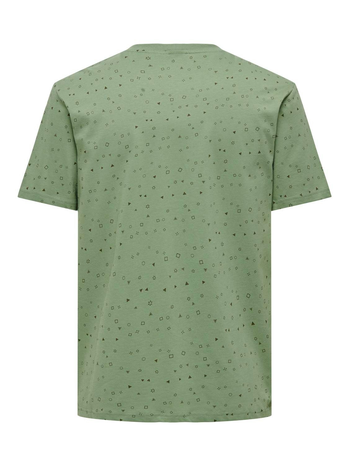 ONLY & SONS T-Shirt Rundhals Kurzarm günstig online kaufen