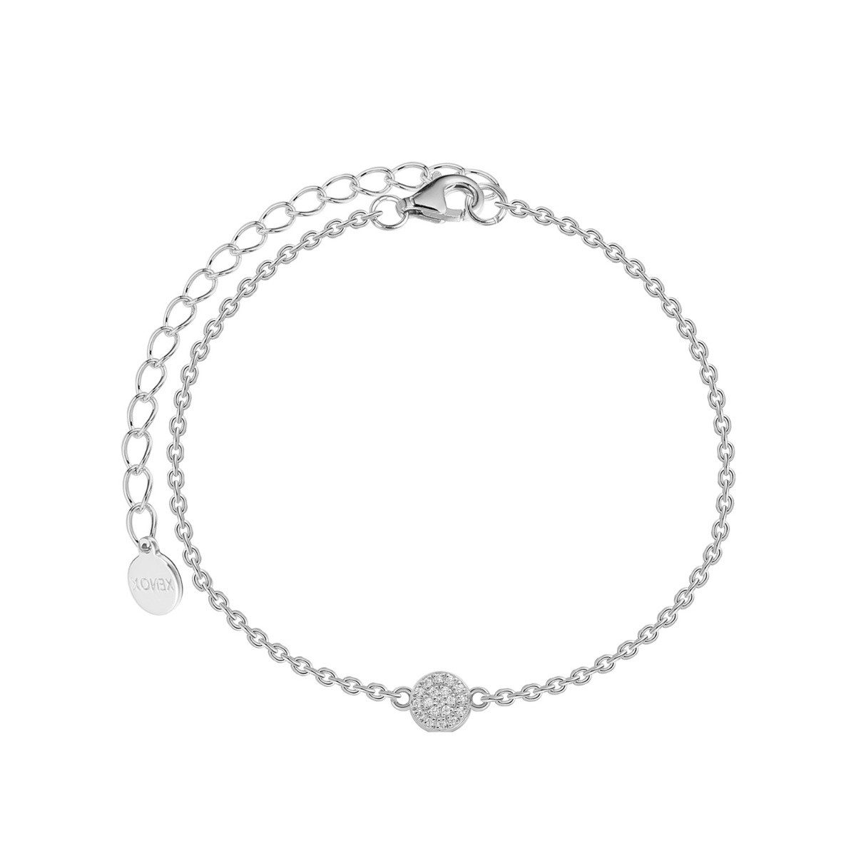 XENOX Armband Xenox Armband Damen Poppy Glitz Zirkonia Sterlingsilber XS10011