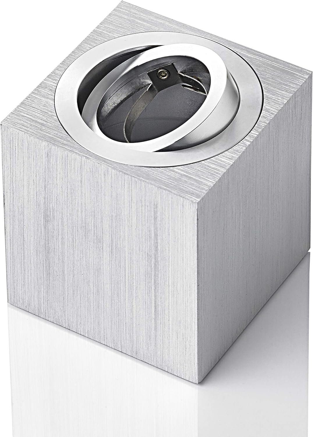 Sweet LED LED Aufbaustrahler 2er Set GU10 Deckenspots eckig schwenkbar, sch günstig online kaufen