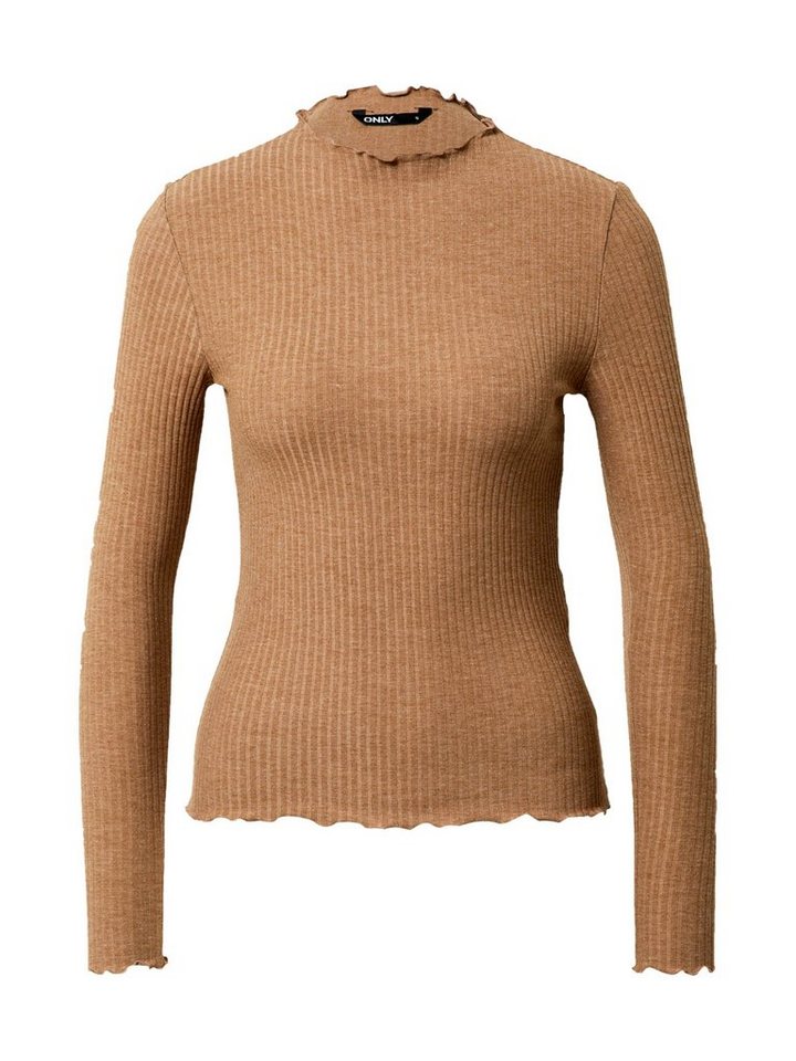 ONLY Langarmshirt Emma (1-tlg) Rüschen