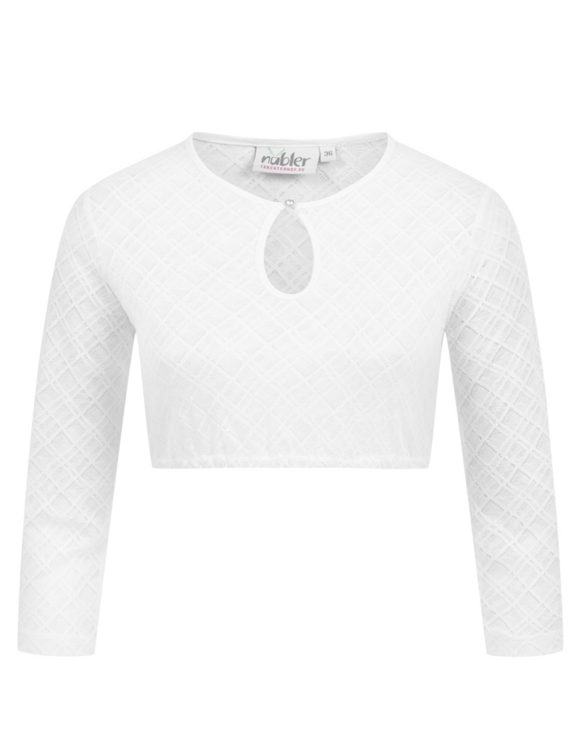Nübler Dirndlbluse Dirndlbluse Anni in Cremeweiß von Nübler