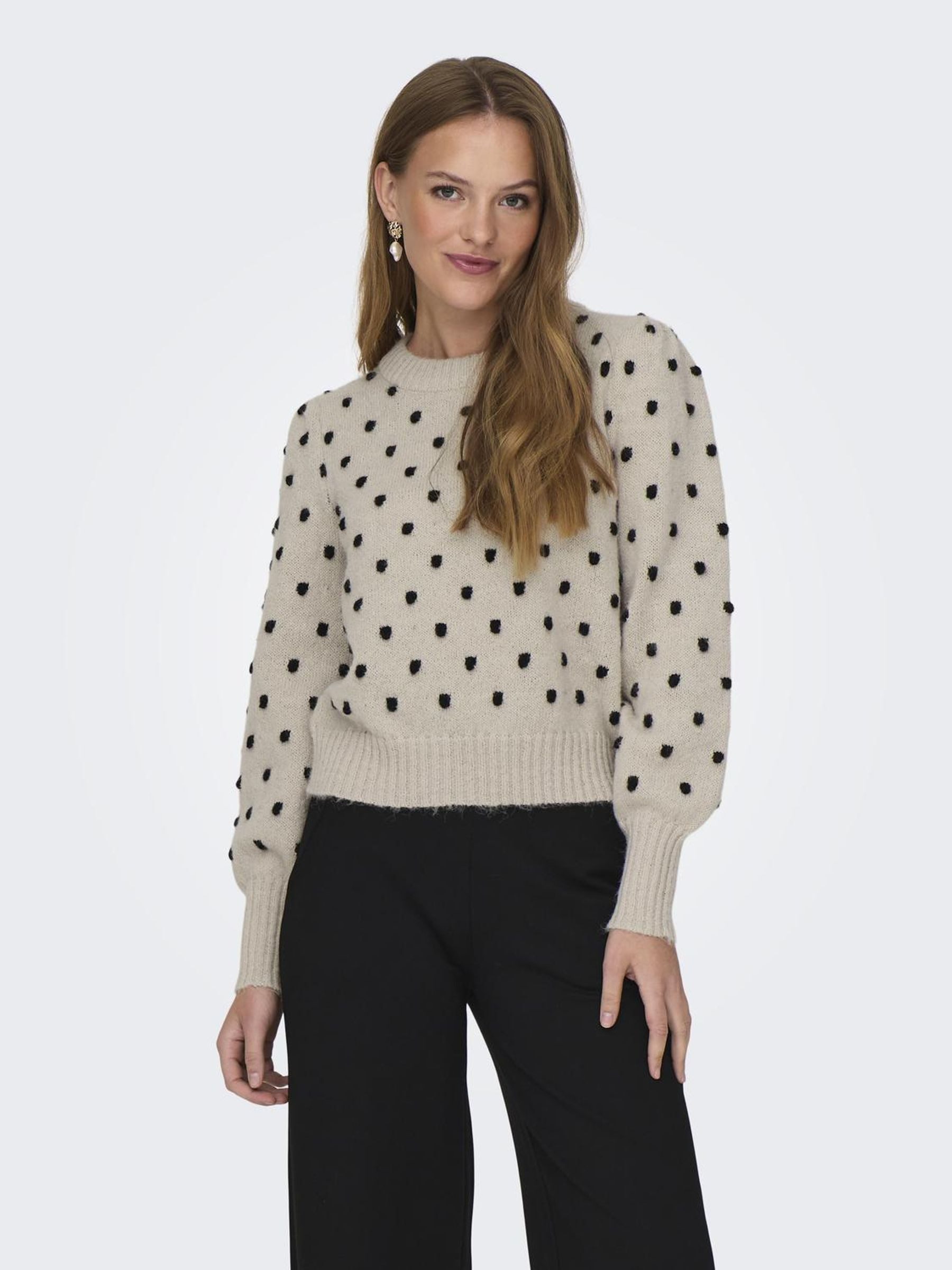JACQUELINE de YONG Strickpullover Strickpullover Puffärmel günstig online kaufen