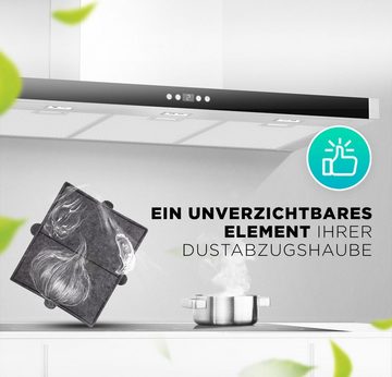 VIOKS Geruchsfilter Kohlefilter Ersatz für Miele 6228731 DKF12, 288x242mm für Dunstabzugshaube