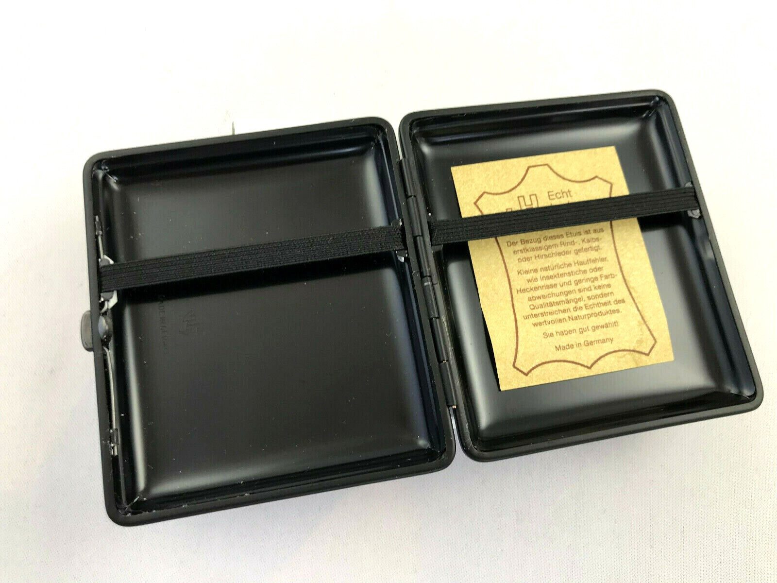 vom Hofe Bügelbörse vom Hofe Premium Zigaretten Etui 18er Carbon Black Echt günstig online kaufen