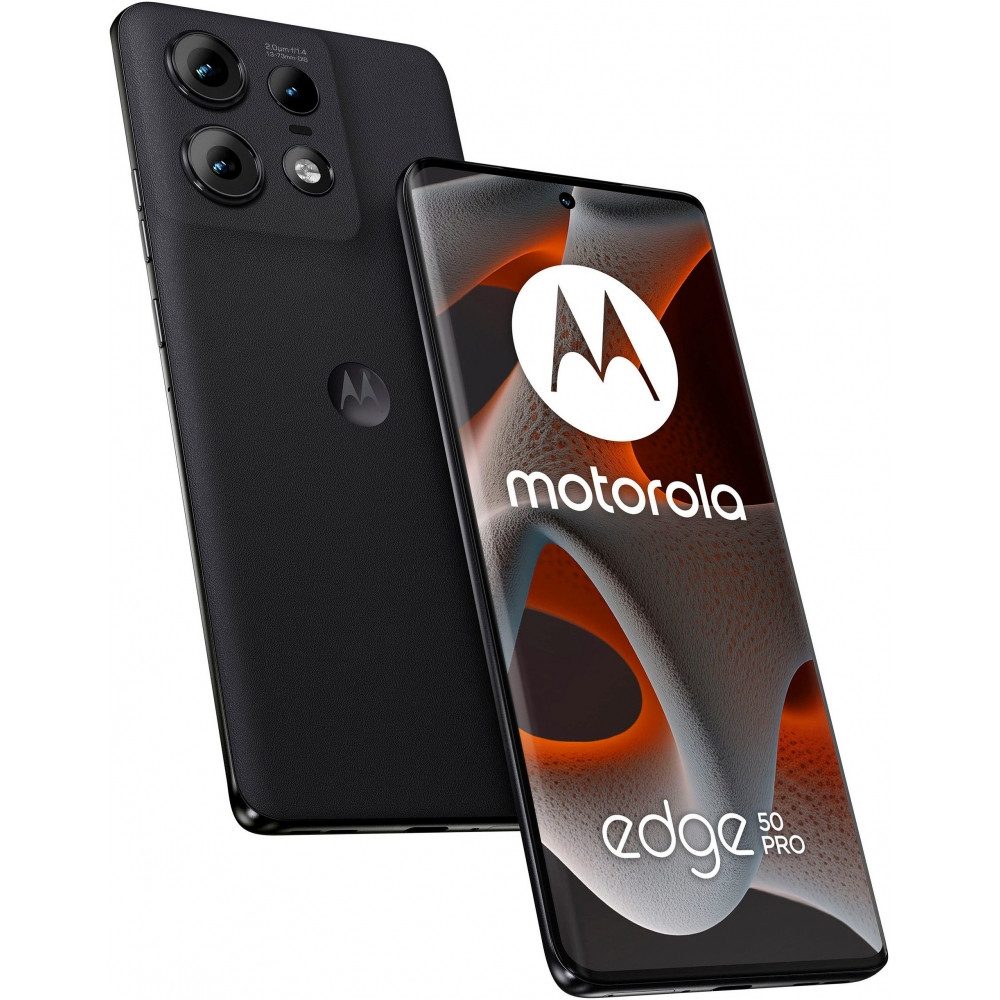Motorola Edge 50 Pro 5G 512 GB / 12 GB - Smartphone - black beauty Smartphone (6,67 Zoll)