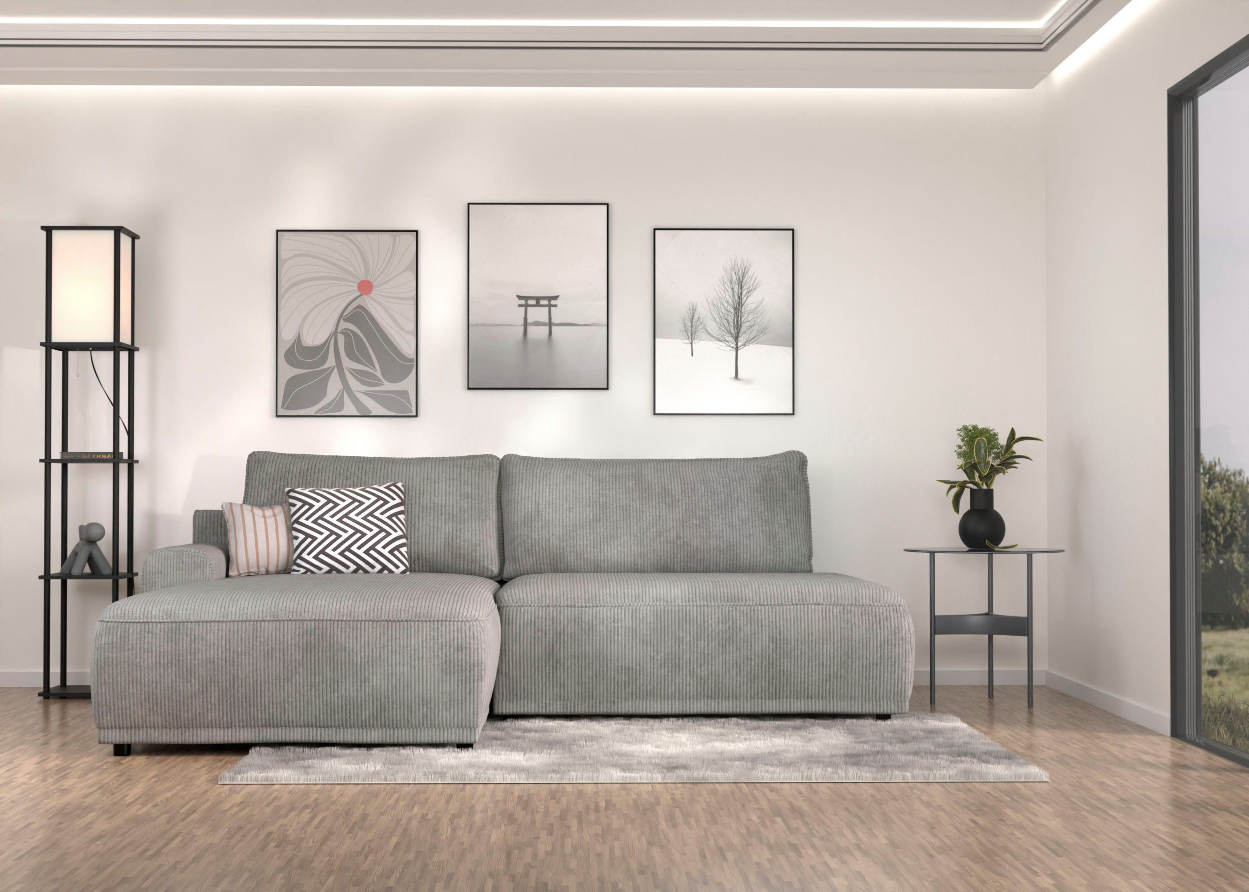 TRENDMANUFAKTUR Ecksofa Fordon II, Schlafsofa mit günstig online kaufen