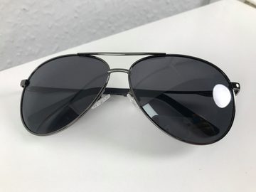 HT Sonnenbrille Metallrahmen UV400 Sportbrille für Outdoor-Aktivitäten