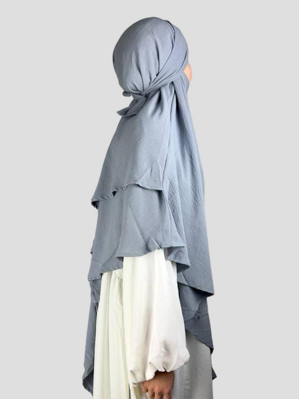 Aymasal Kopftuch Zweilagiger Khimar Aqsa Jazz günstig online kaufen