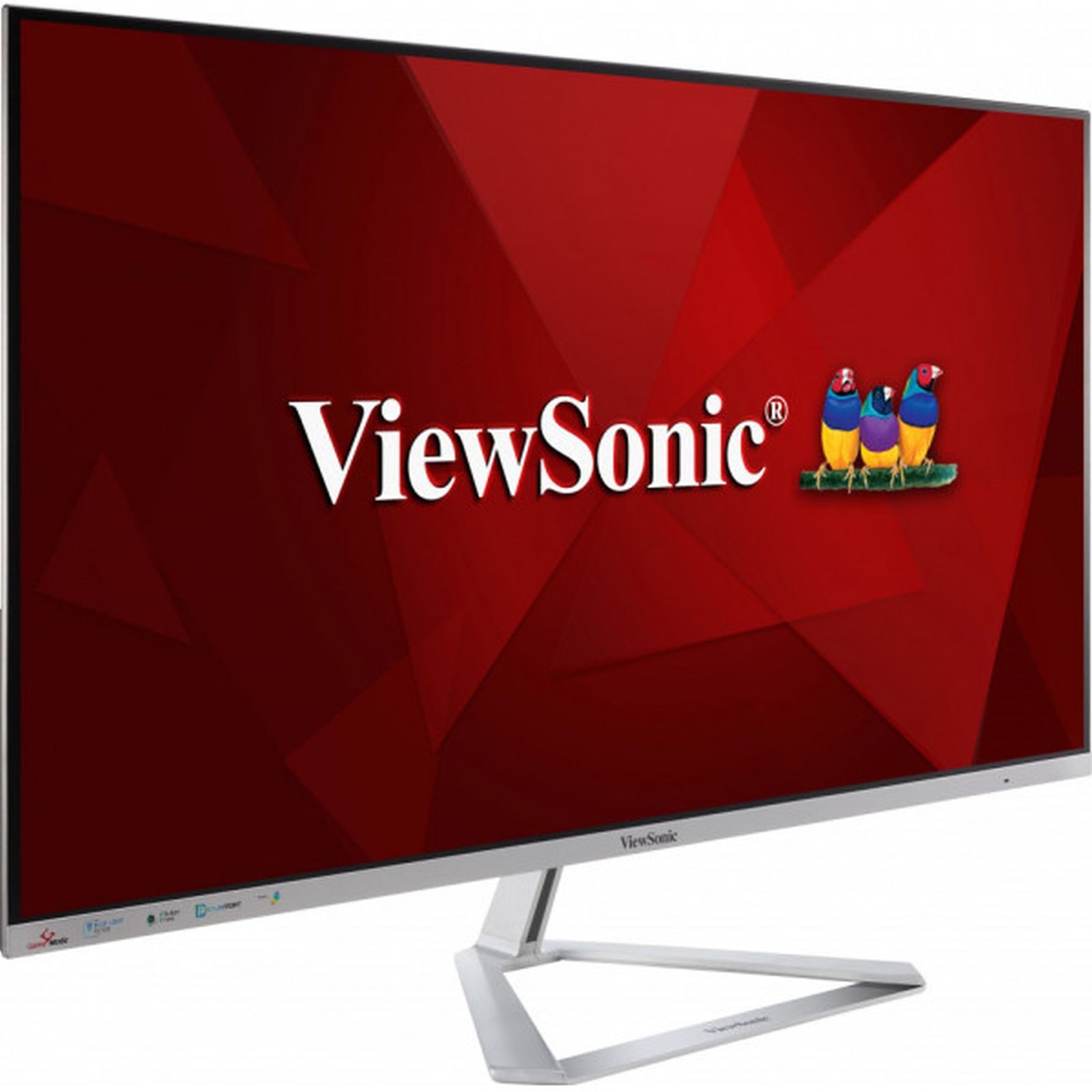 Viewsonic VX3276-MHD-3 - LED - 81.3 cm (32) TFT-Monitor (1920 x 1080 px, Full HD, 4 ms Reaktionszeit, 75 Hz, IPS, Lautsprecher, Kopfhörerbuchse)