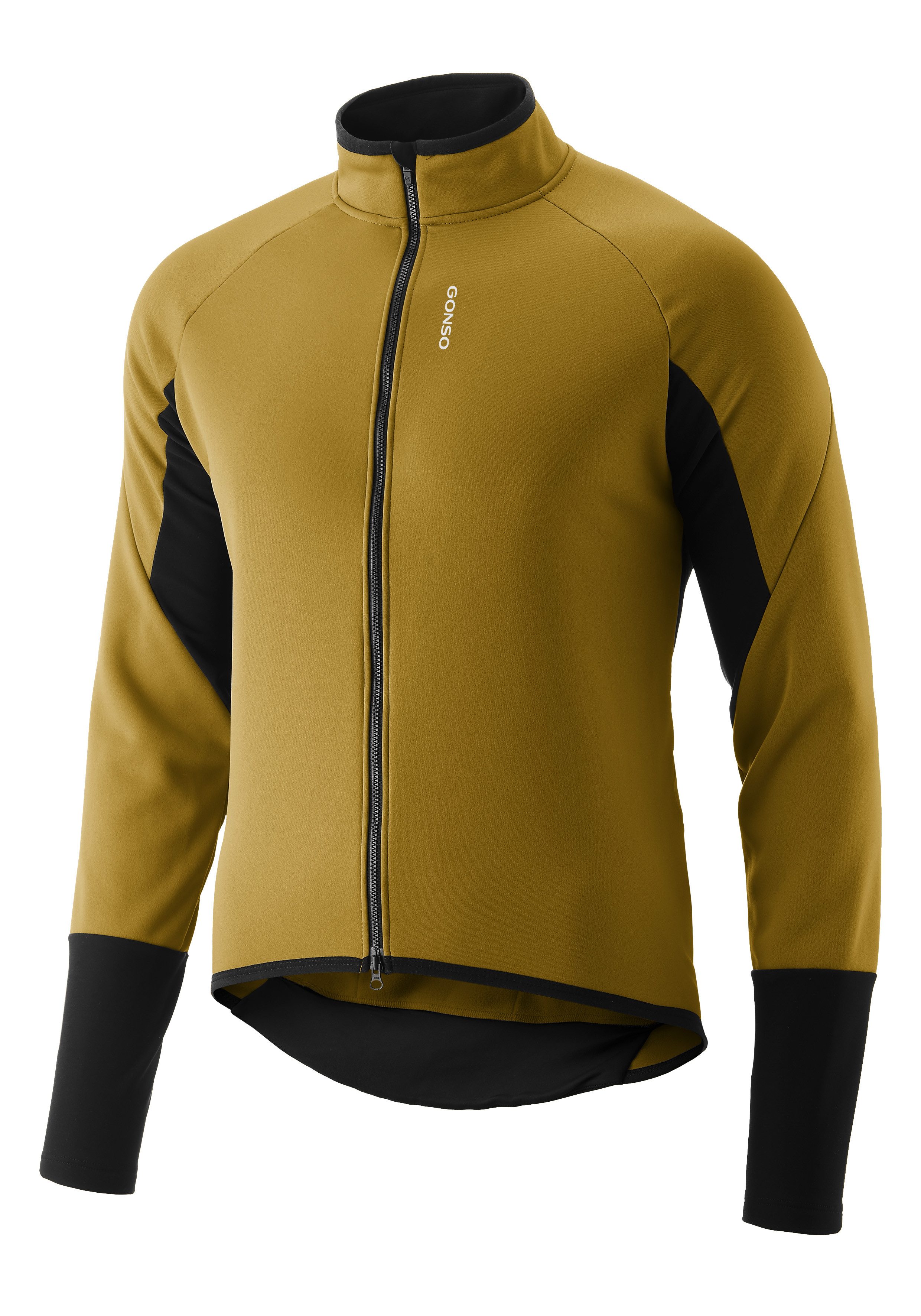 Gonso Fahrradjacke ROAD JACKET SOFTSHELL 2 M Herren Softshell-Jacke, atmungsaktive Radjacke, Tight Fit