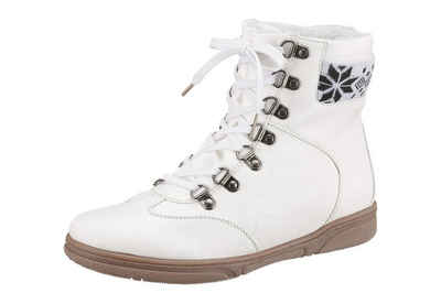 Winterstiefeletten online kaufen | OTTO MUSTANG Sneaker Leder Optik Teddy Futter Schnürung gemustert