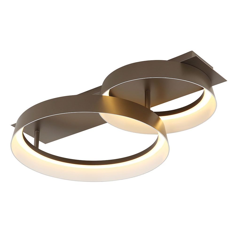 GLOBO LIGHTING LED Deckenleuchte, LED-Leuchtmittel fest verbaut, Warmweiß, günstig online kaufen