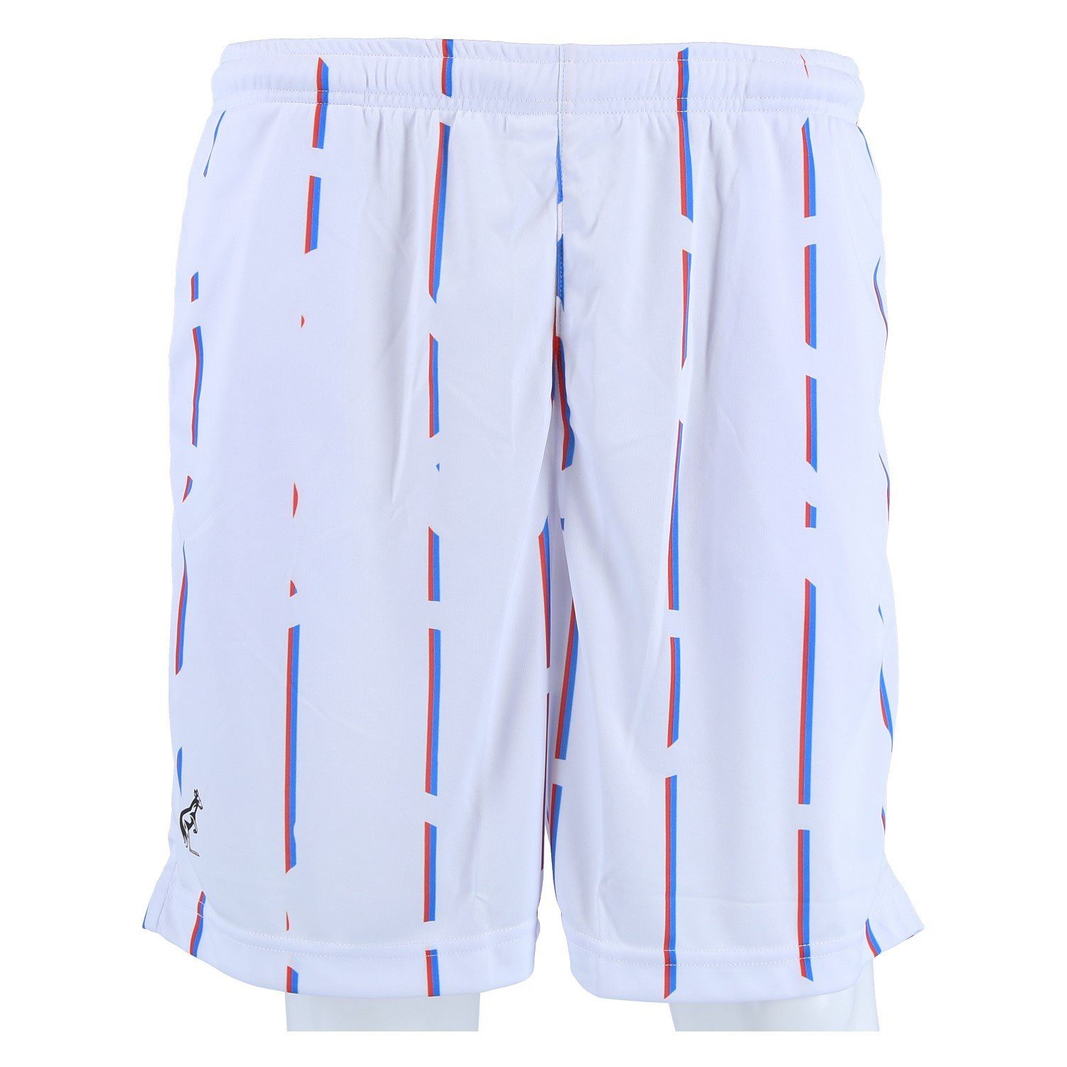 Shorts Tennishose Stripes in Ace kurz weiss Herren