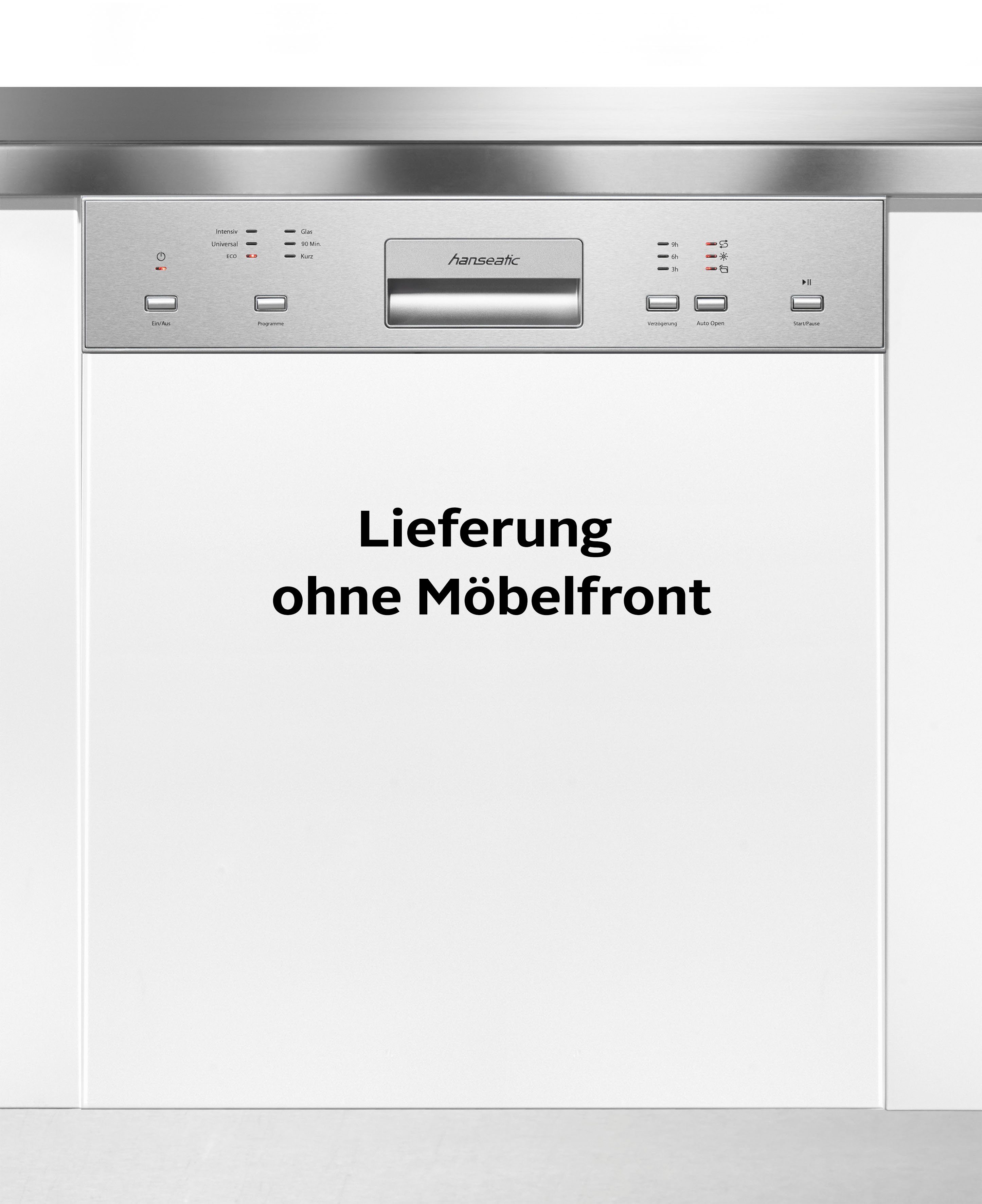 Hanseatic teilintegrierbarer Geschirrspüler HGTI6082D137709HS, 14 Maßgedecke