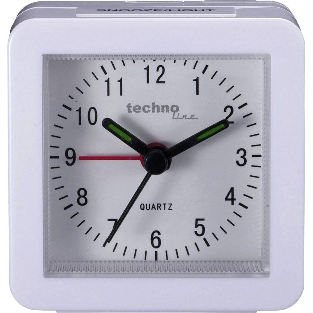 Wecker Technoline Geneva SC Weiss Wecker