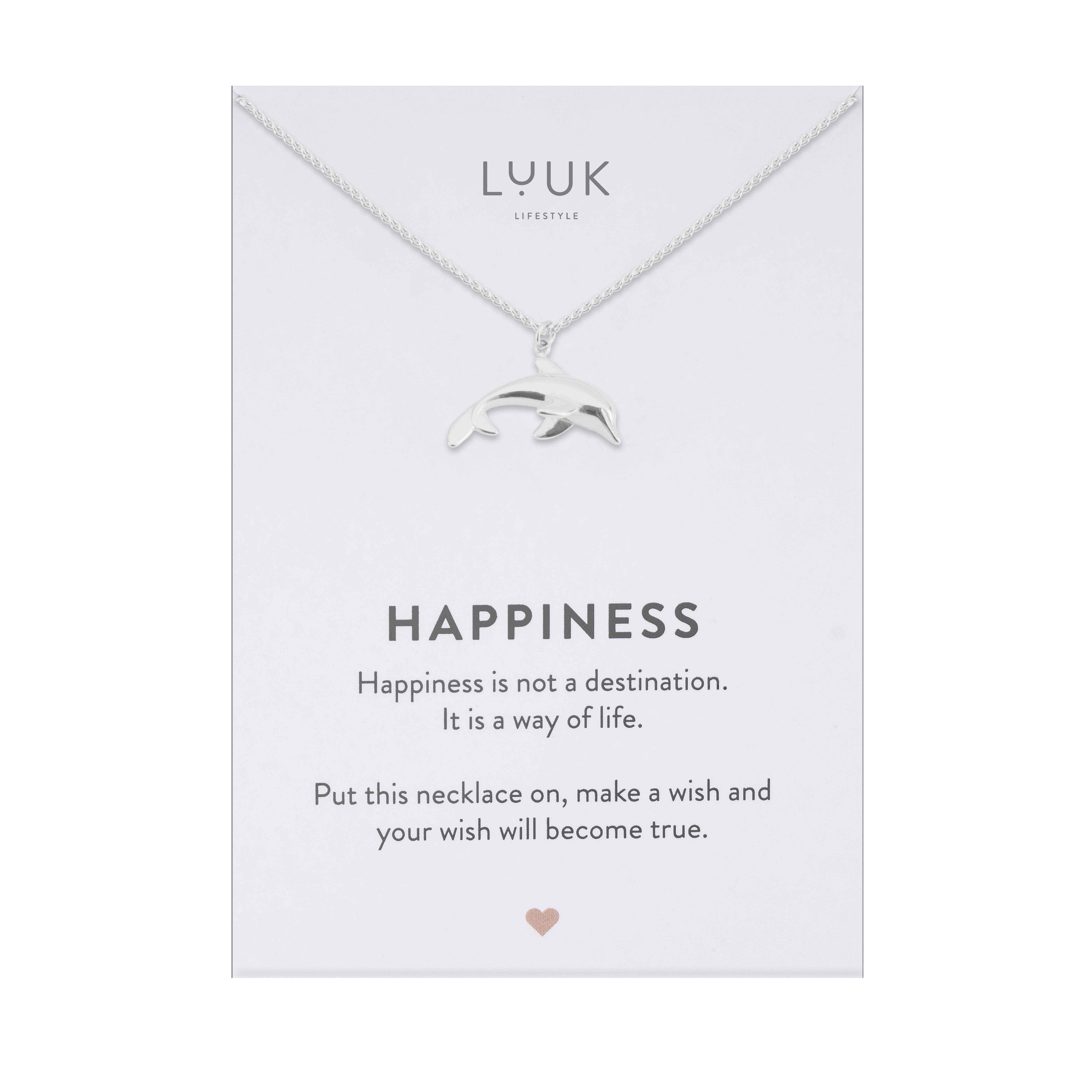 LUUK LIFESTYLE Kette mit Anhänger Delfin, günstig online kaufen