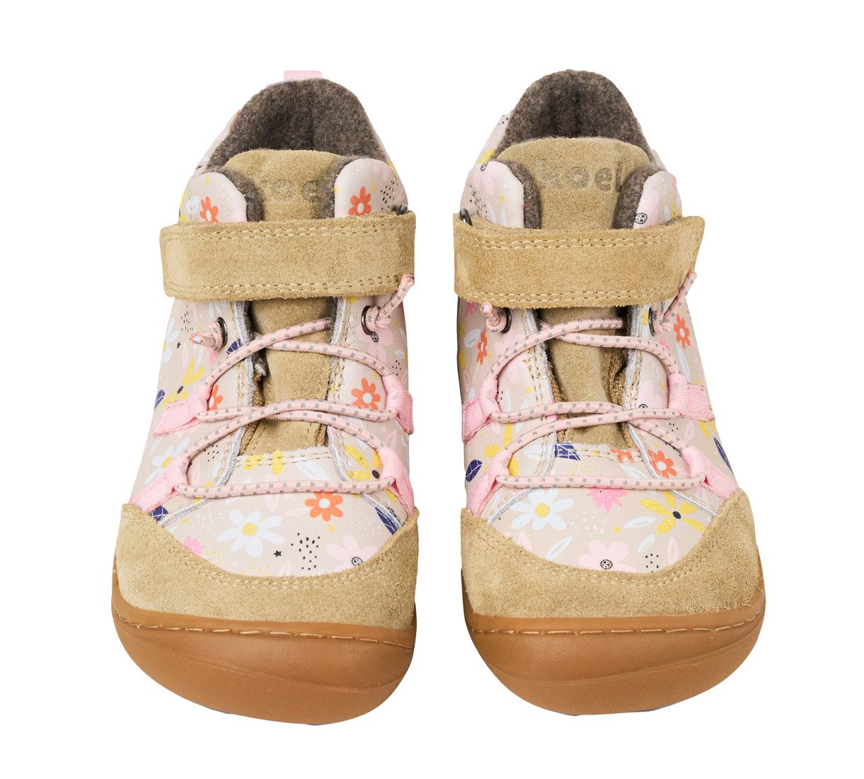 KOEL Koel Schuhe Barfußschuhe Barefoot Beau Prints Tex Leder Wolle Bootsschuh