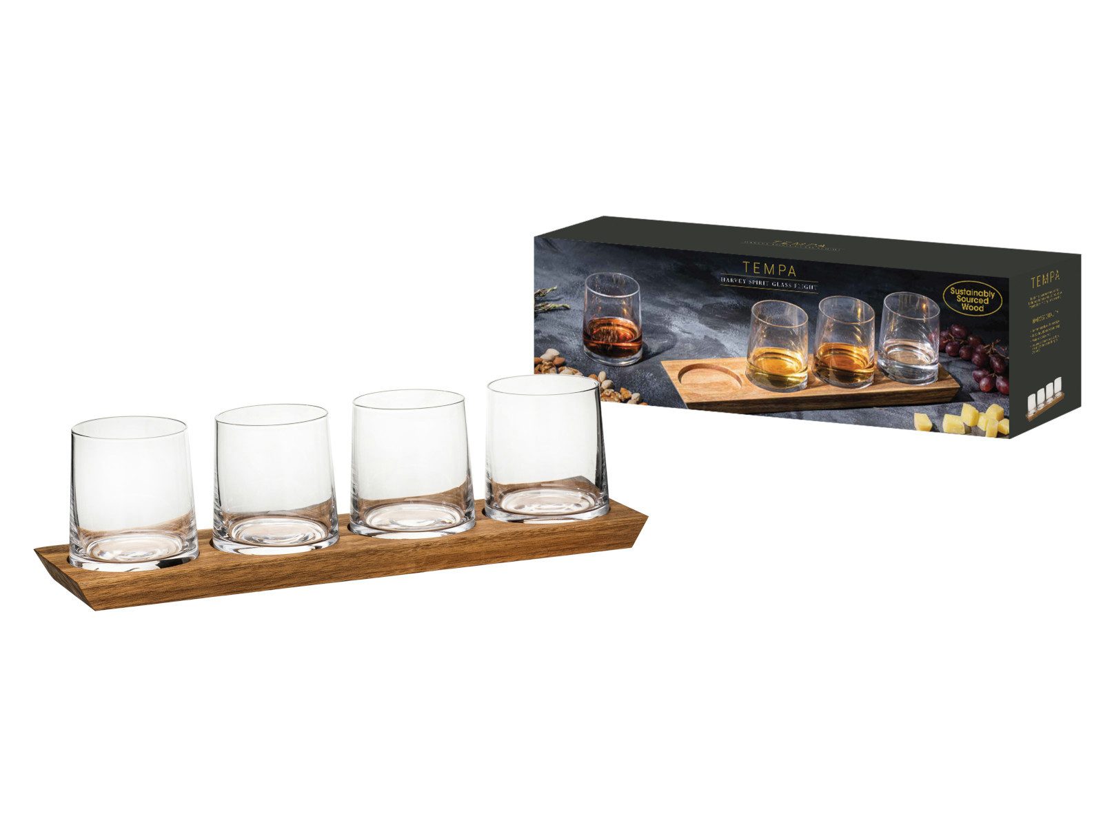 Ladelle Gläser-Set HARVEY Spirituosen Verkostungs-Set 5tlg, Glas