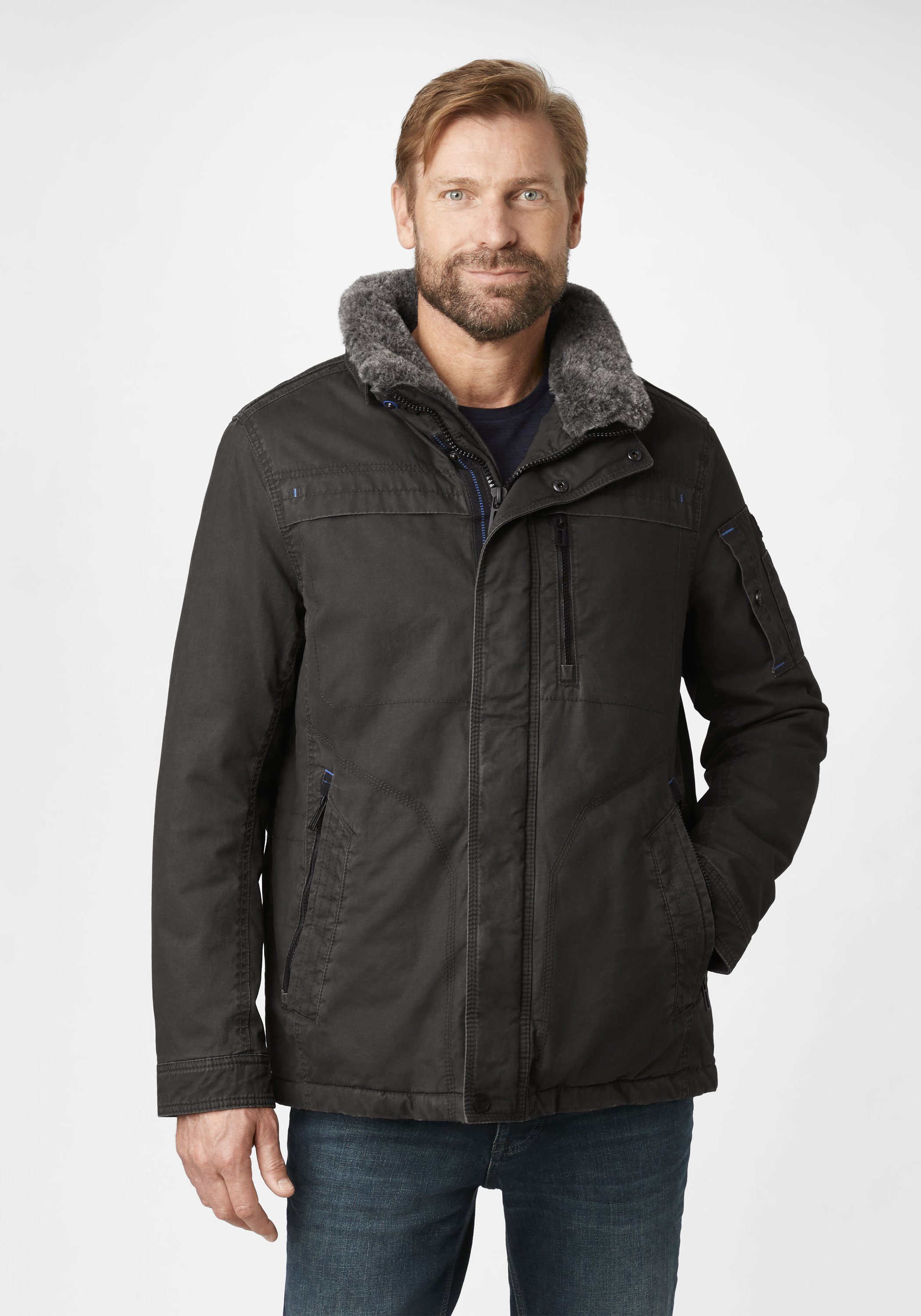 Redpoint Winterjacke KEV Regular-Fit Baumwolljacke