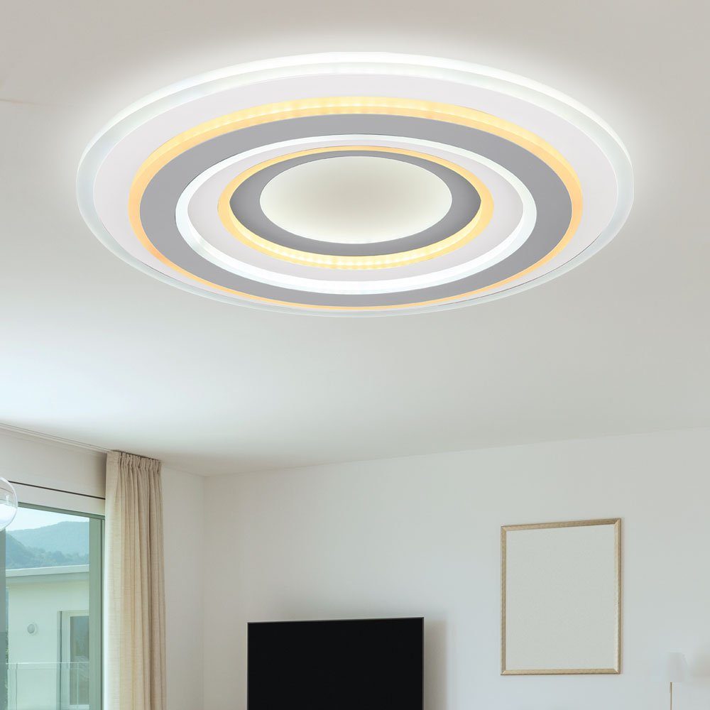 Nachtlicht Fernbedienung LED Design Decken Lampe dimmbar Wohn Raum Flur Leuchte 