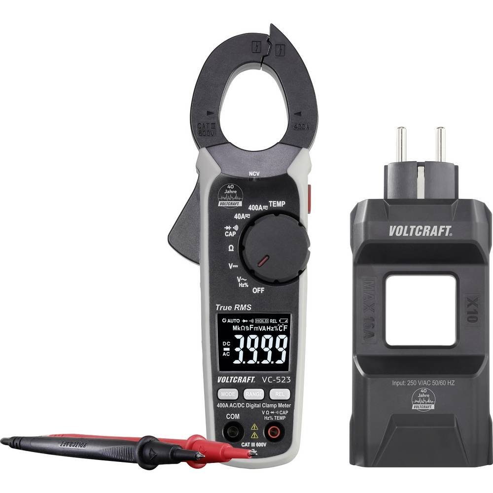VOLTCRAFT Multimeter VC523 SE plus DMA Stromzange digital CAT III 600 V VC-12178285