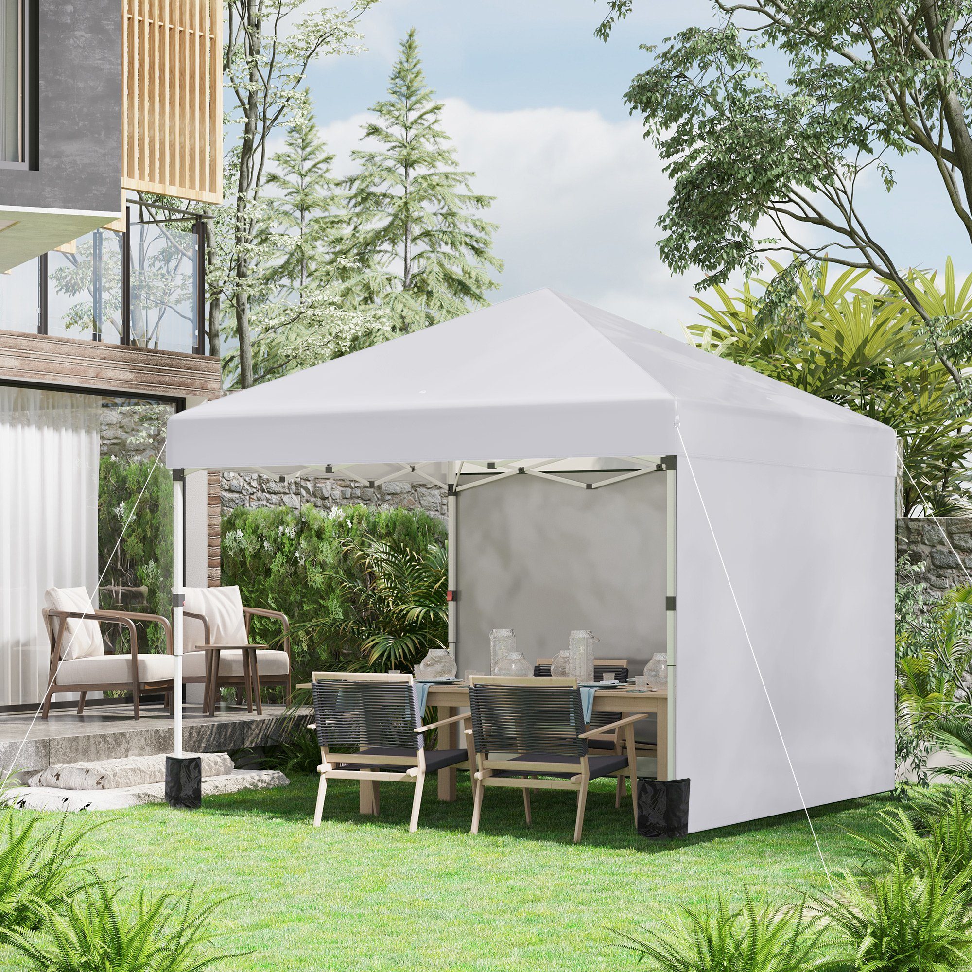 Outsunny Faltpavillon 2,97 x 2,97 m, günstig online kaufen
