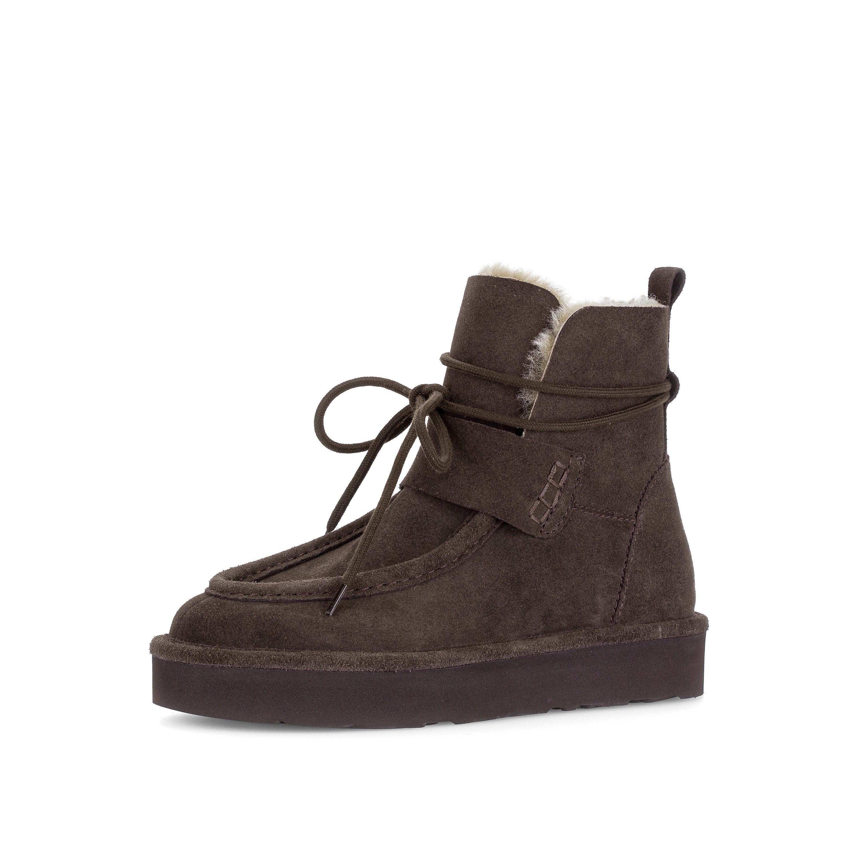 Gabor Stiefelette Stiefelette, mit trendiger Mokassinnaht, in Weite G (weit)