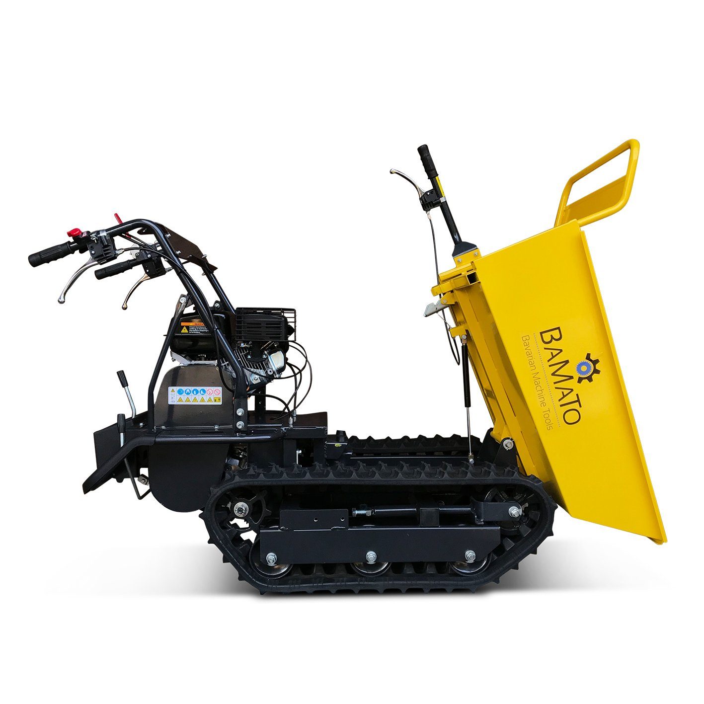 BAMATO Motorschubkarre MTR-300G, 125 l, 1-tlg., Minidumper, Raupendumper, Dumper